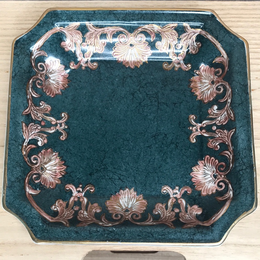 Home Decorative Bowl Dish Table Topper 8”sq